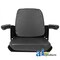 A & I Products Complete Seat, w/ Flip-Up Arms, BLK VINYL 26" x19" x19" A-CS140-1V - alternate 2